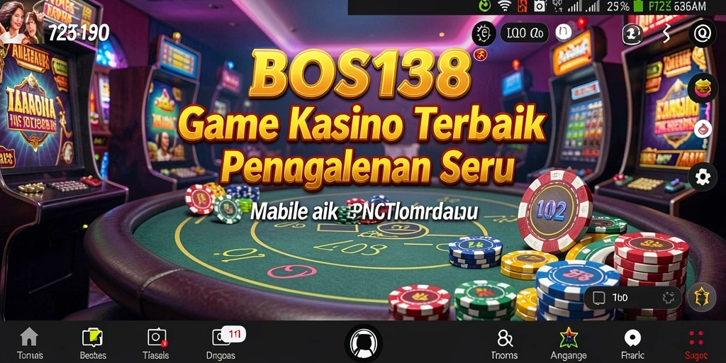 Tampilan gameplay yang menegangkan dan menarik dari BOS138.