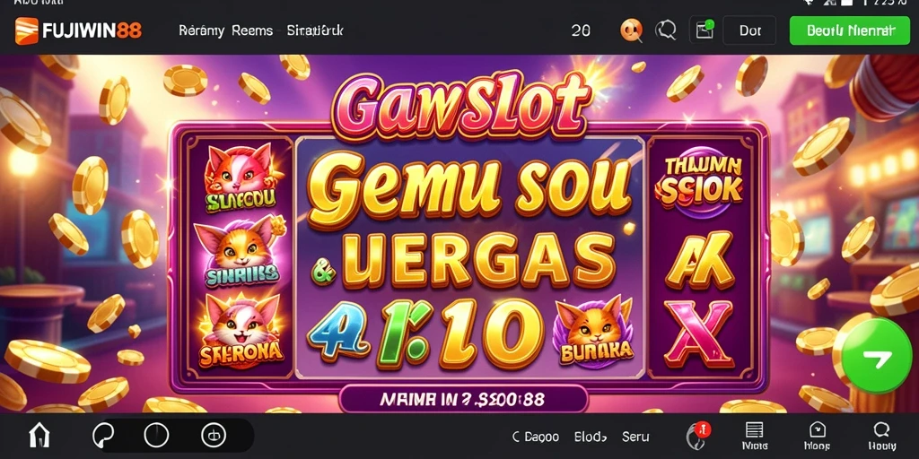 Tampilan gameplay seru di FUJIWIN88 dengan fitur Slot menarik.