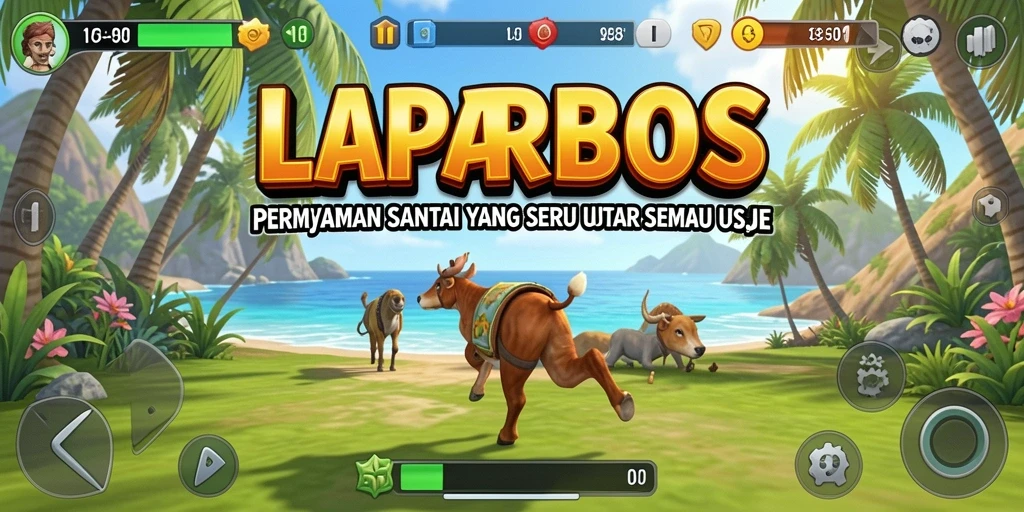 Tampak seru saat pemain menikmati gameplay LAPARBOS.