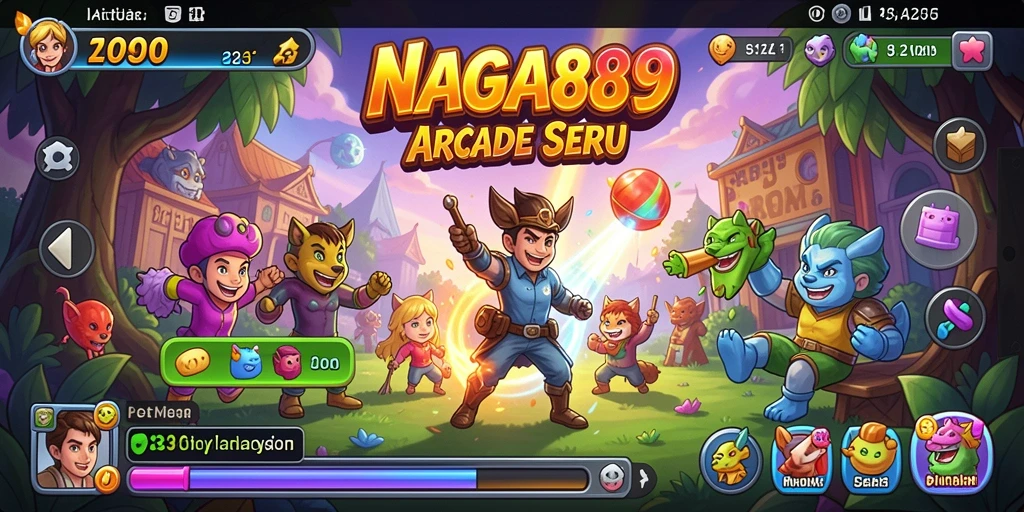 Tampilan gameplay NAGA889 yang menarik dan penuh aksi.