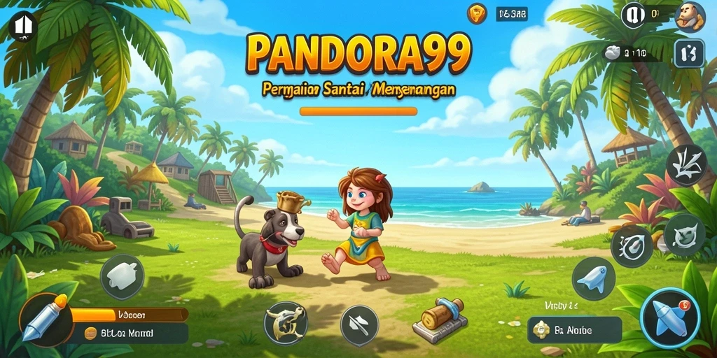 Tampilan gameplay PANDORA99 yang mengasyikkan dan penuh warna.
