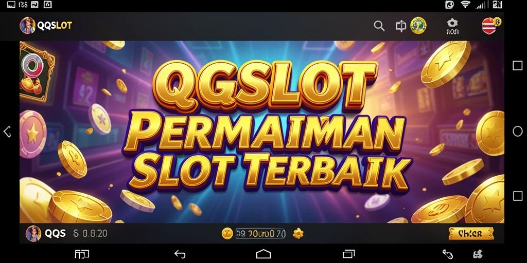 Tampilan gameplay QQSLOT dengan berbagai tema slot yang menarik.