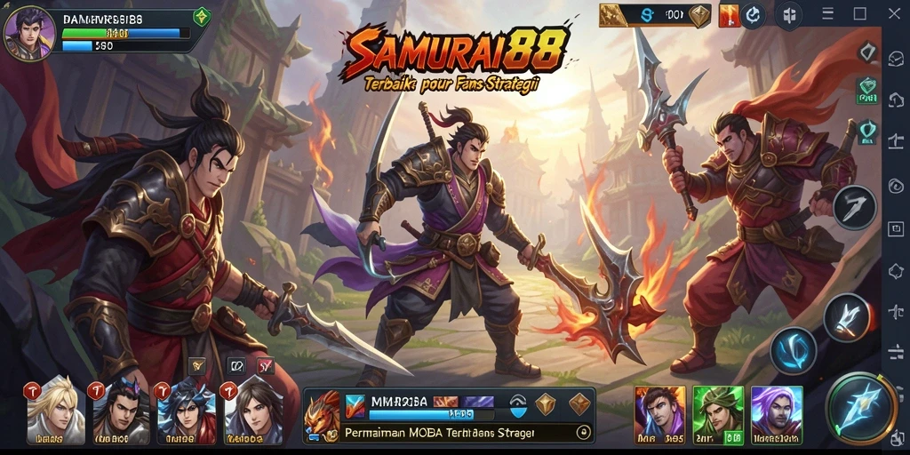 Tampilan gameplay SAMURAI88 yang mengesankan dan seru.