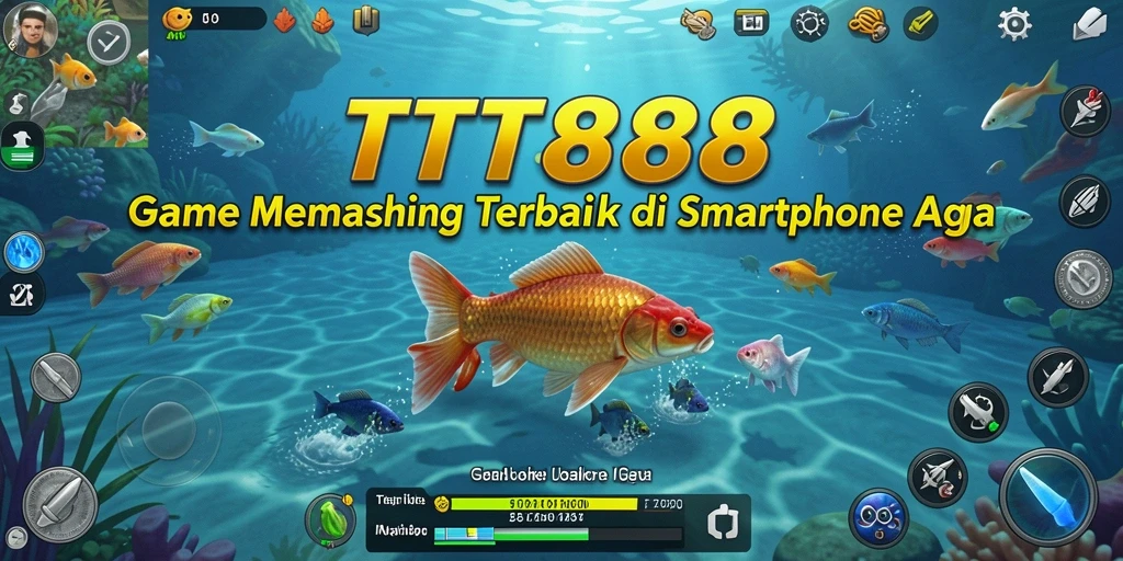 Gameplay memancing dengan grafik menawan di TTT888.
